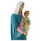 Virgin with Infant Jesus, outdoor statue, indistructible material, 60 cm s6