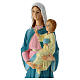 Vierge à l'Enfant statue en matière incassable pour extérieur 60 cm s4