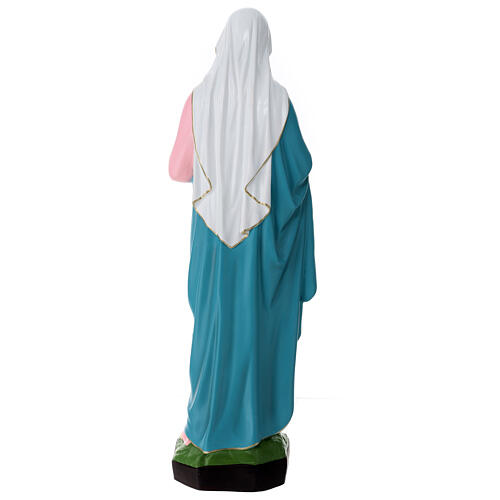 Unbeflecktes Herz Mariä, Statue, aus bruchfestem Material, 60 cm, AUßEN 8