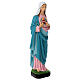 Immaculate Heart of Mary, outdoor statue, indistructible material, 60 cm s5