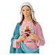 Statua Sacro Cuore di Maria materiale 60 cm esterno s2
