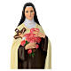 Estatua Santa Teresa material infrangible 60 cm exterior s2