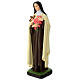 Estatua Santa Teresa material infrangible 60 cm exterior s3