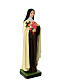 Estatua Santa Teresa material infrangible 60 cm exterior s5