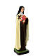 Sainte Thérèse de Lisieux statue en matière incassable pour extérieur 60 cm s5