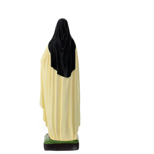 Santa Teresa de Lisieux PVC inquebrável imagem para exterior 60 cm 9