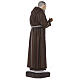 Padre Pío estatua material infrangible 80 cm exterior s7