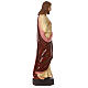 Sacré-Coeur de Jésus statue matière incassable pour extérieur 130 cm s6