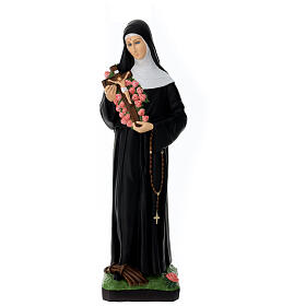 Sainte Rita statue en matière incassable pour extérieur 60 cm