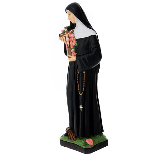 Sainte Rita statue en matière incassable pour extérieur 60 cm 3
