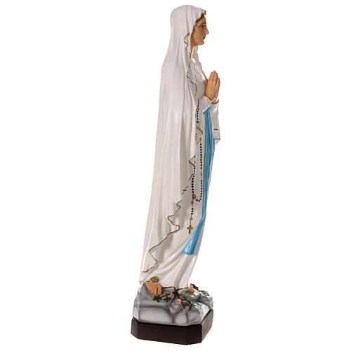 Estatua Virgen de Lourdes material infrangible 130 cm exterior 7