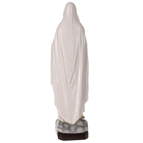 Estatua Virgen de Lourdes material infrangible 130 cm exterior 9