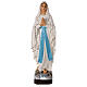Estatua Virgen de Lourdes material infrangible 130 cm exterior s1