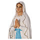 Estatua Virgen de Lourdes material infrangible 130 cm exterior s2