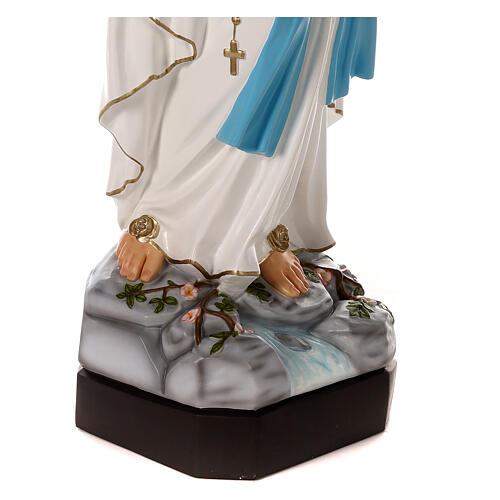 Our Lady of Lourdes statue unbreakable material 130 cm outdoor 6