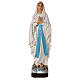 Our Lady of Lourdes statue unbreakable material 130 cm outdoor s1