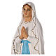 Our Lady of Lourdes statue unbreakable material 130 cm outdoor s2