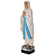 Our Lady of Lourdes statue unbreakable material 130 cm outdoor s3