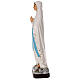 Our Lady of Lourdes statue unbreakable material 130 cm outdoor s8