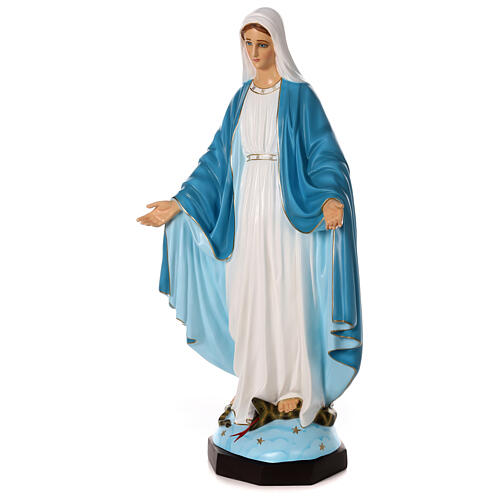 Sainte Vierge Immaculée statue matière incassable pour extérieur 130 cm 3