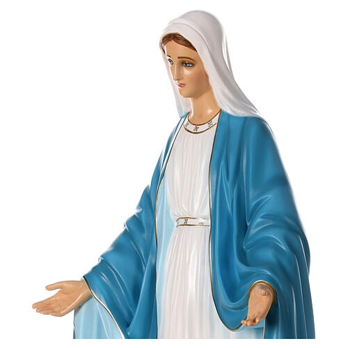 Sainte Vierge Immaculée statue matière incassable pour extérieur 130 cm 4