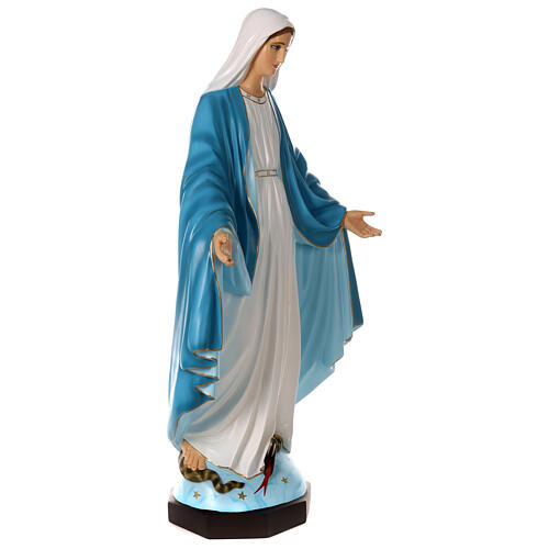 Sainte Vierge Immaculée statue matière incassable pour extérieur 130 cm 5