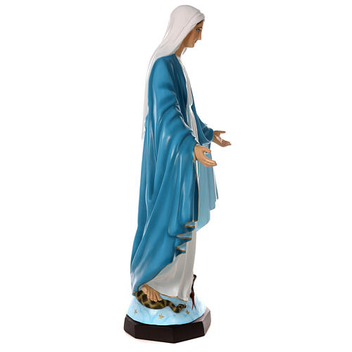 Sainte Vierge Immaculée statue matière incassable pour extérieur 130 cm 6
