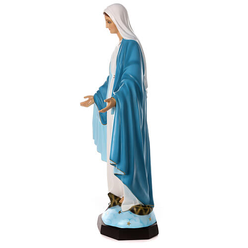 Sainte Vierge Immaculée statue matière incassable pour extérieur 130 cm 7