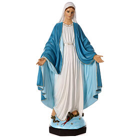 Statua Madonna Immacolata materiale infrangibile 130 cm esterno