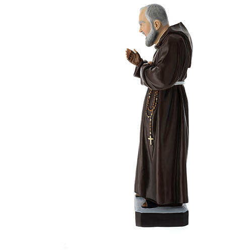 Estatua Padre Pío material infrangible 60 cm exterior 5