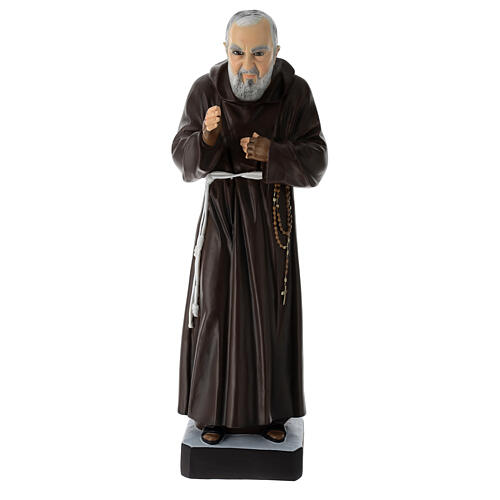 Padre Pio statue en matière incassable pour extérieur 60 cm 1
