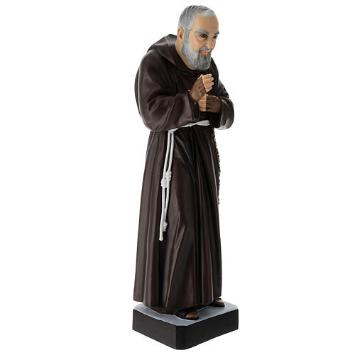 Statua Padre Pio materiale infrangibile 60 cm esterno 7
