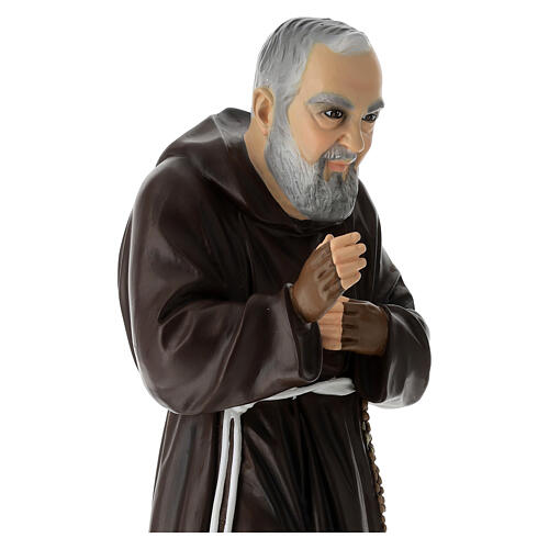 Outdoor Padre Pio statue unbreakable material 60 cm 6