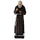 Outdoor Padre Pio statue unbreakable material 60 cm s1
