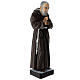 Outdoor Padre Pio statue unbreakable material 60 cm s7