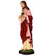 Outdoor Sacred Heart of Jesus statue, unbreakable material 80 cm s3