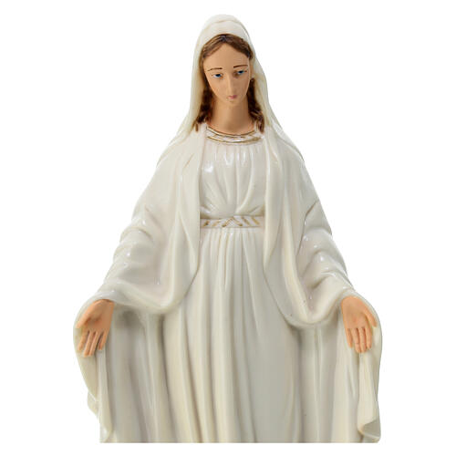Heilige unbefleckte Maria, Statue, Fluo, aus bruchfestem Material, 30 cm, AUßEN 2