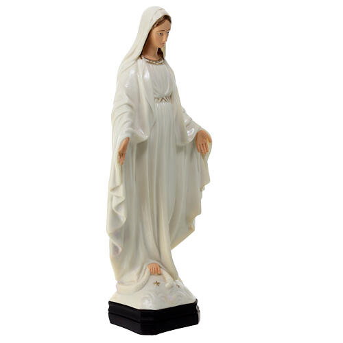 Heilige unbefleckte Maria, Statue, Fluo, aus bruchfestem Material, 30 cm, AUßEN 4