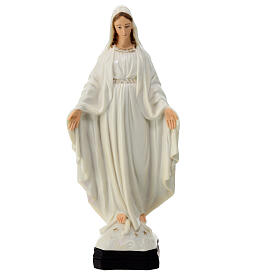 Estatua Inmaculada fluorescente material infrangible 30 cm