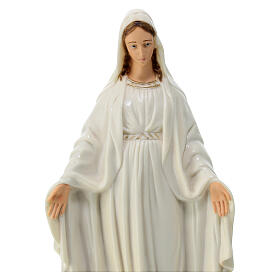 Estatua Inmaculada fluorescente material infrangible 30 cm