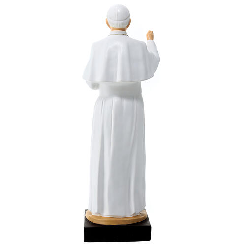 Papst Johannes Paul II, Statua, aus bruchfestem Material, 30 cm, AUßEN 6