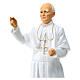 Papst Johannes Paul II, Statua, aus bruchfestem Material, 30 cm, AUßEN s2