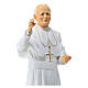 Papst Johannes Paul II, Statua, aus bruchfestem Material, 30 cm, AUßEN s4