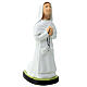 St Bernadette statue florescent unbreakable material 25 cm s2