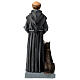 Statue of Saint Francis with wolf, unbreakable material, 12 in s6