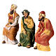 Jesus with doctors in the Temple, resin set of 7 statues, Easter creche of 9 cm s4