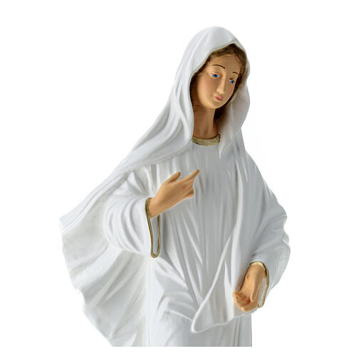 Estatua Virgen Medjugorje infrangible 40 cm 4