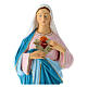 Estatua Sagrado Corazón de María material infrangible 40 cm s2