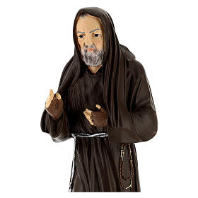 Statua Padre Pio materiale infrangibile 40 cm