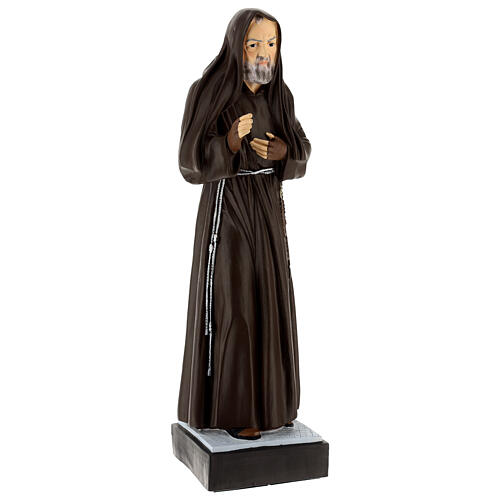 Statua Padre Pio materiale infrangibile 40 cm 3
